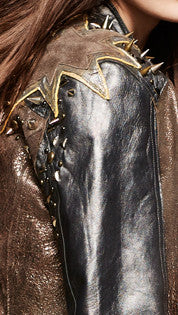 oda - zuzana moto jacket - up close